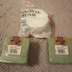 NEW lot of 3 blocks floral foam